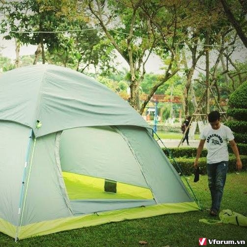 cho thuê lều cắm trại 10 người tại tphcm